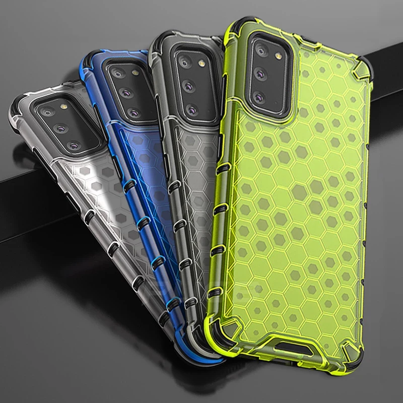 

Shockproof Hybrid Armor Case for Samsung Galaxy Note 20 Ultra Note 10 Pro Lite Honeycomb Cover for Samsung S20 S10 Plus Case