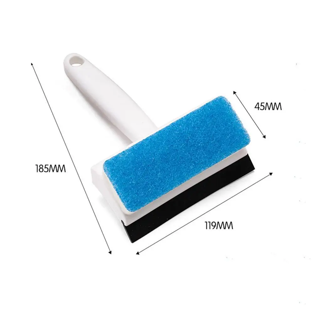 

Double-sided Cleaning Brush Spray Window Glass Brush Wiper Window Cleaner Home Bathroom Scraper Cleaning Washing Car Tool B2X9