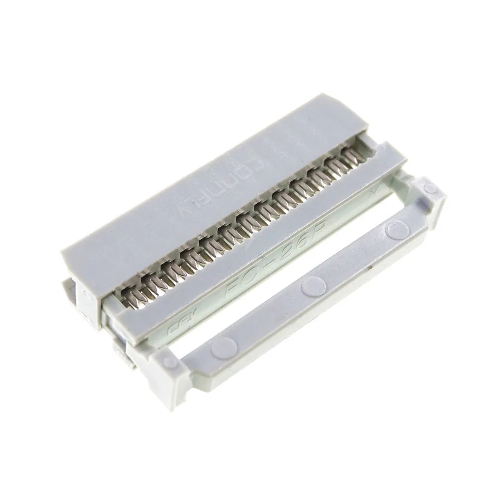 40 шт. 0 100 &quot2 54 мм Шаг 2x13 Pin 26 положение IDC гнездо заголовка коробка Заголовок