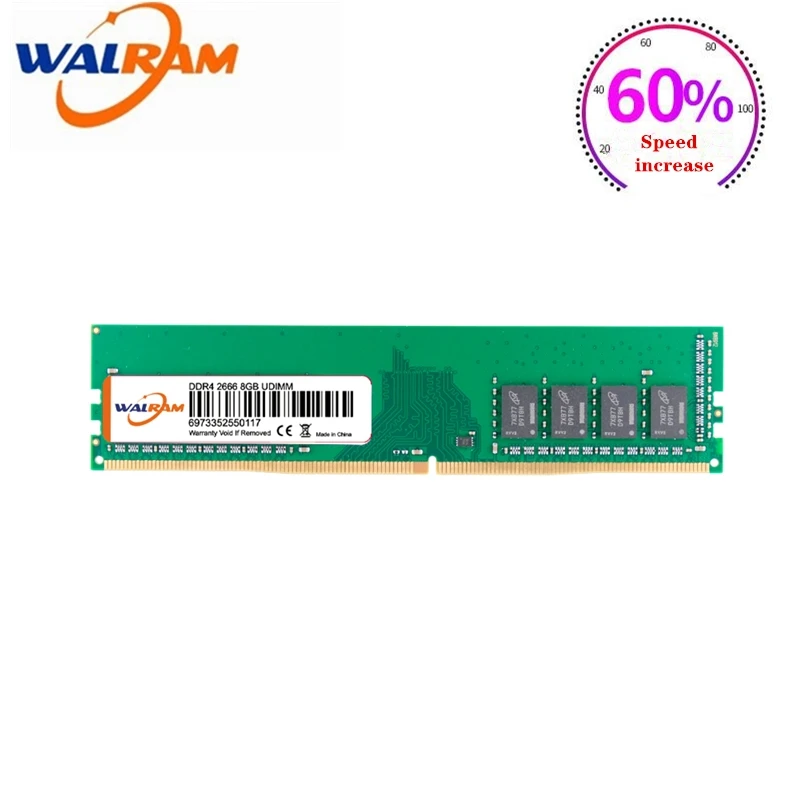 ОЗУ для ПК WAL память компьютера Тип памяти-ddr4 частота-2133 МГц/2400 МГц/2666 МГц объем