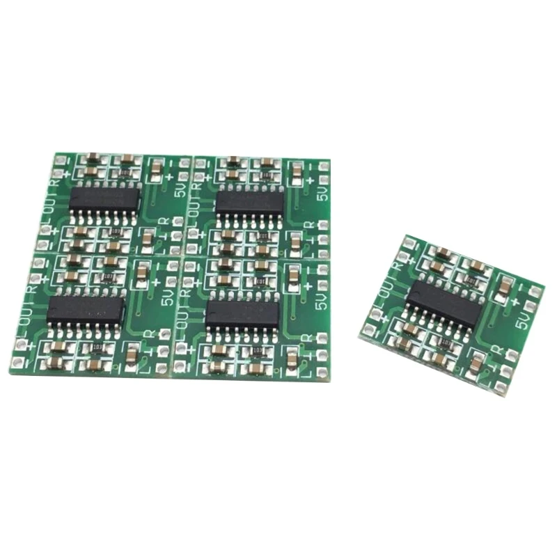 

Super Mini PAM8403 6 Вт двухканальная плата цифрового усилителя, класс D, эффективный модуль питания USB 5 шт./компл.
