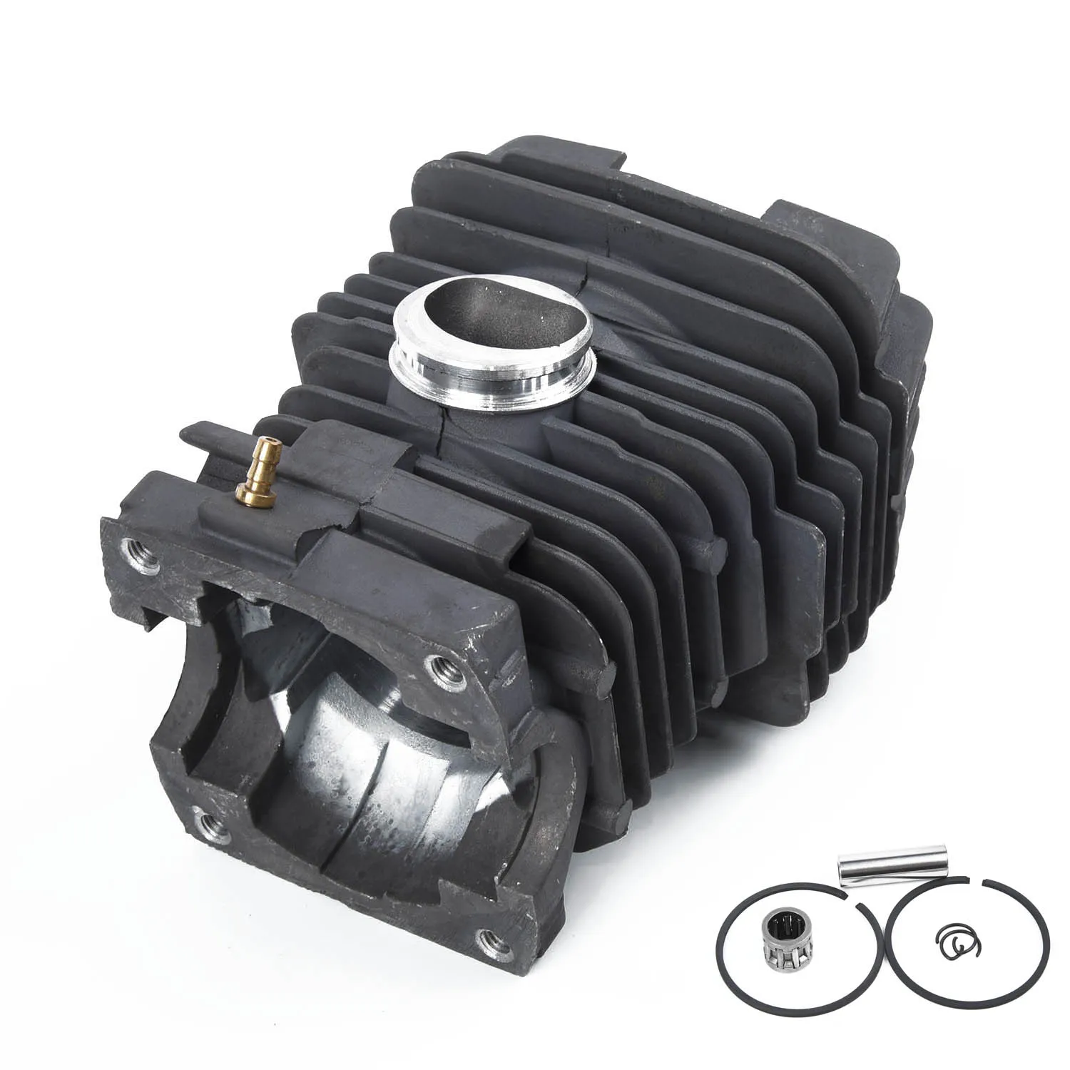 Цилиндр поршневый кольцевой штифт с 2 зажимами комплект подходит для STIHL MS390 MS290