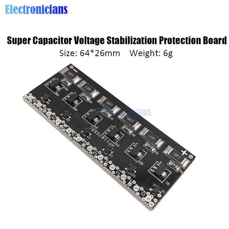 2 7 V 10F ультра супер фарад конденсатор высокой мощности 2.7V10F Ultracapacitor низкая ЭСР