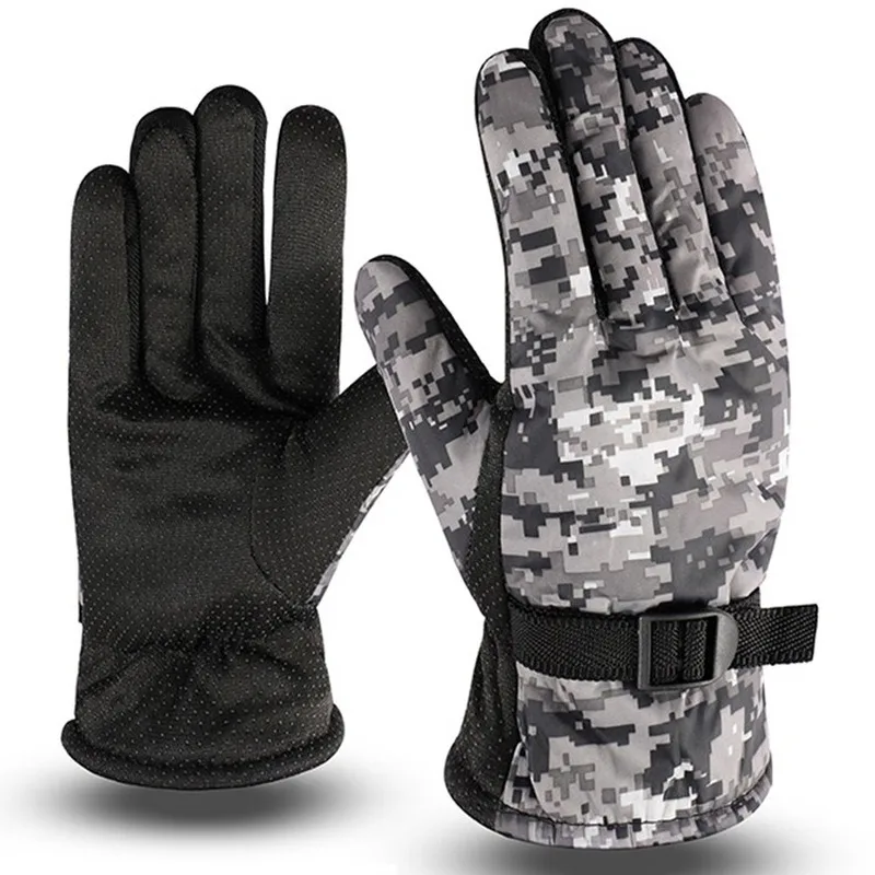 

Motorcycle Gloves Winter Warm Full Finger Motocross Gloves Waterproof Anti-slip Outdoor Skiing Cycling Riding Guantes Moto