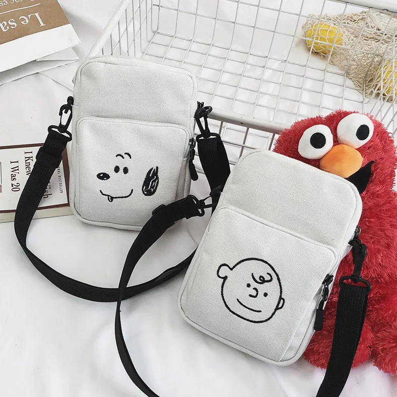 Женская сумка 2020 новая японская Корейская Снупи Красивая парусиновая мягкая для