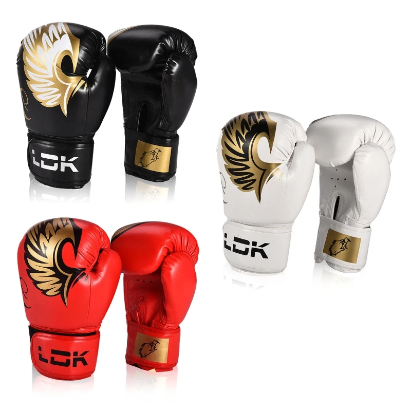 

Kick Boxing PU Gloves Sparring Grappling Punching Bag Taekwondo Training Mitts
