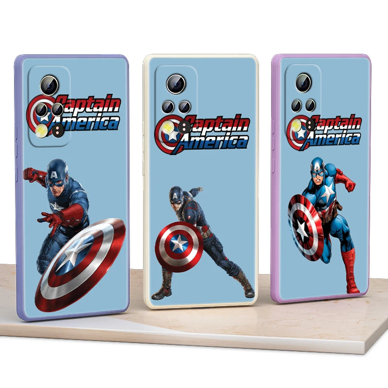 

Avenger Marvel Captain America For Honor 50 30 20 10X 9X V40 V30 X20 X10 Play 3 4 Pro Lite 5G Liquid Silicone Soft Phone Case
