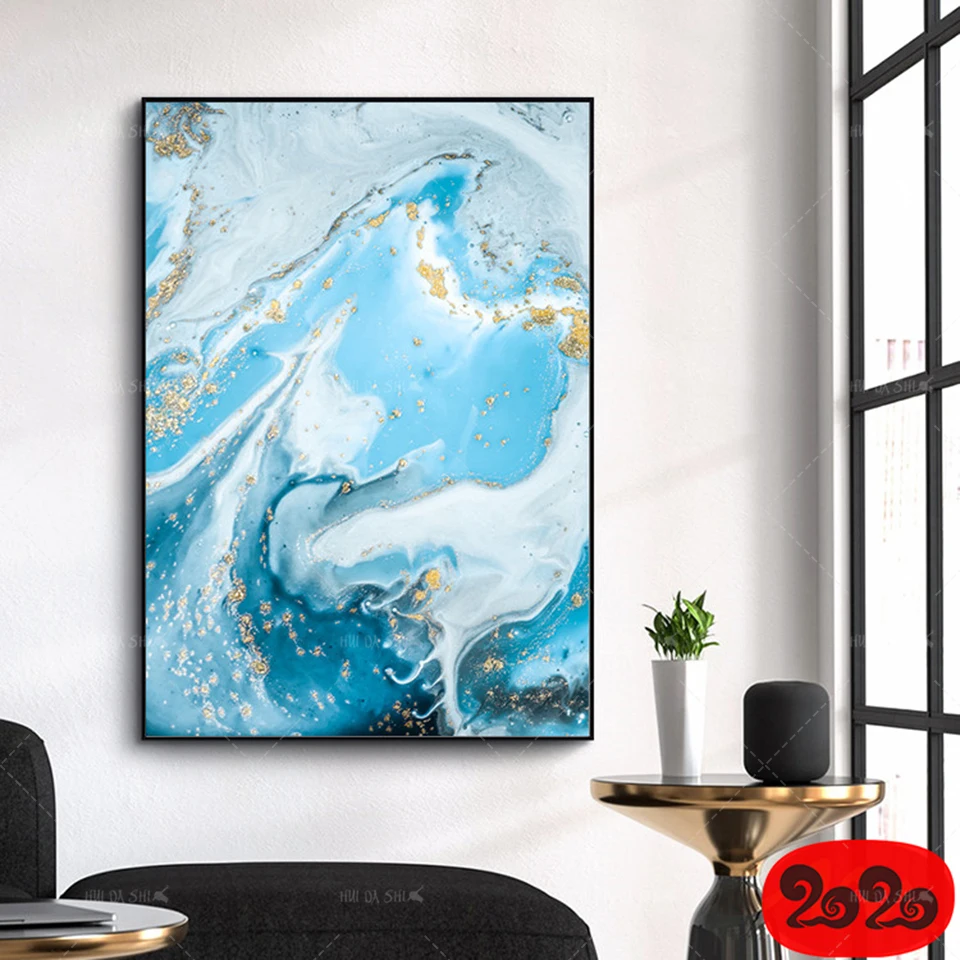 

Modern Watercolor Ink Abstract Poster Minimalist Canvas Print Decorative Painting Contemporary Artist Home Decoration Picture