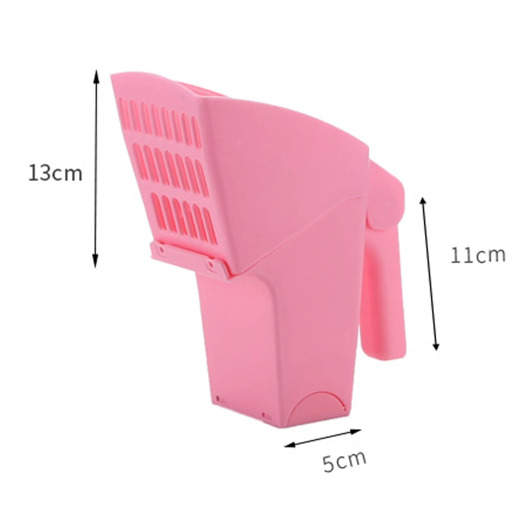 Cat Litter Shovel Pet Cleanning Tool Plastic Products Toilet For Cats Food Spoons Sifter Scoop And Bag | Дом и сад