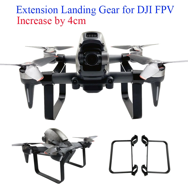 

Landing Gear for DJI FPV Combo Height Extended Leg Protector Quick Release Feet Extensions Kits Drone Support Guard Accessories