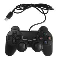 usb wired gamepad joystick singledouble vibration joypad game controller handle for pc laptop computer