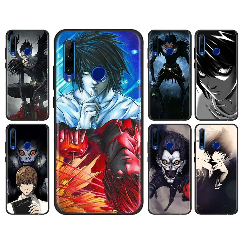 

Death Note Phone Case for Huawei Honor 9C 9A 9S 9X Lite 8A Prime 8X 8S Play 9A X10 MAX 5G Soft Cases Cover