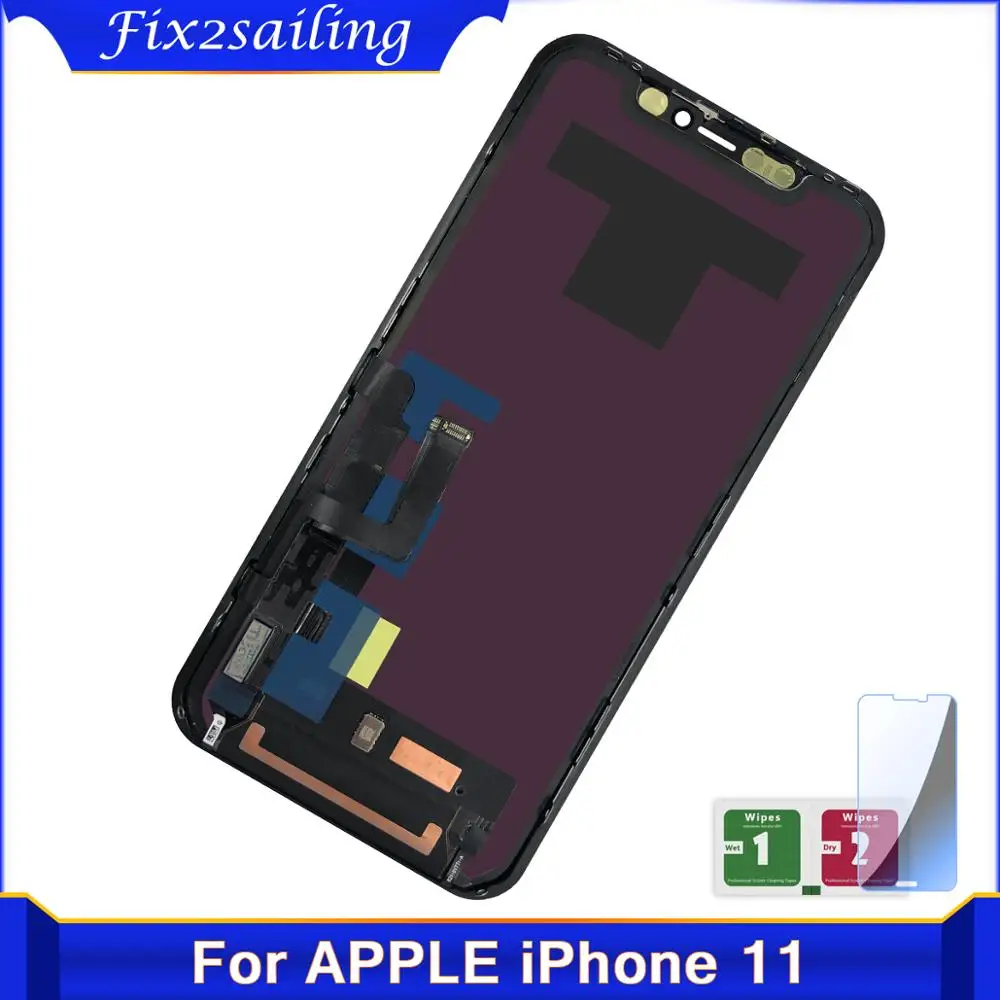Новый оригинальный ЖК-дисплей для iPhone 11 A2221 A2111 A2223 дисплей с сенсорным экраном