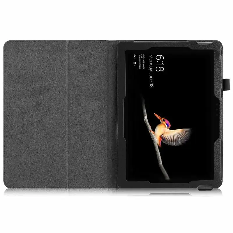 Совместимый Чехол для клавиатуры w/Type Microsoft Surface Go 10 Mult Angle View Portfolio Cover Fit &quotTablet
