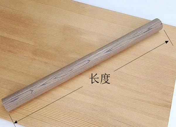 Palo cil&iacute;ndrico de madera maciza, 5 piezas, di&aacute;metro: 16mm, longitud: 400mm, modelo hecho a mano, Material de jardiner&iacute;a-0