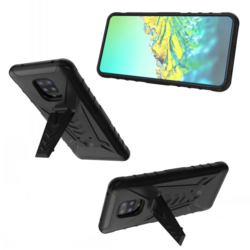 Shockproof Case For Xiaomi Redmi Note 10 Pro 9T 9A 9C 9 POCO M3 8 Hybrid Armor Stand PC Belt Clip Holster Cover | Мобильные телефоны