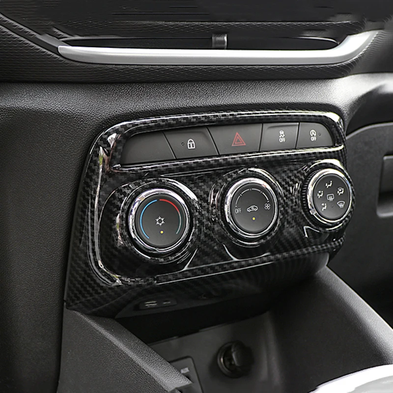 

Крышка для кондиционера автомобиля, хромированная крышка для Chevrolet Trax Tracker 2019, 2020, 2021, 2022, Opel Mokka, аксессуары для интерьера