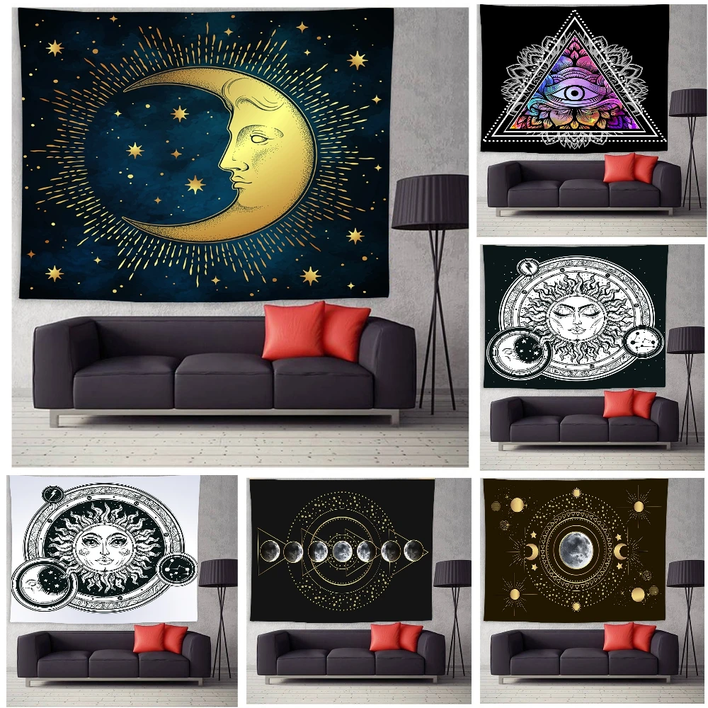 

Tapestry Wall Hanging Bohemian Beach Mat Polyester Blanket Yoga Mat Home Bedroom Art Carpet Wall Hanging Decor