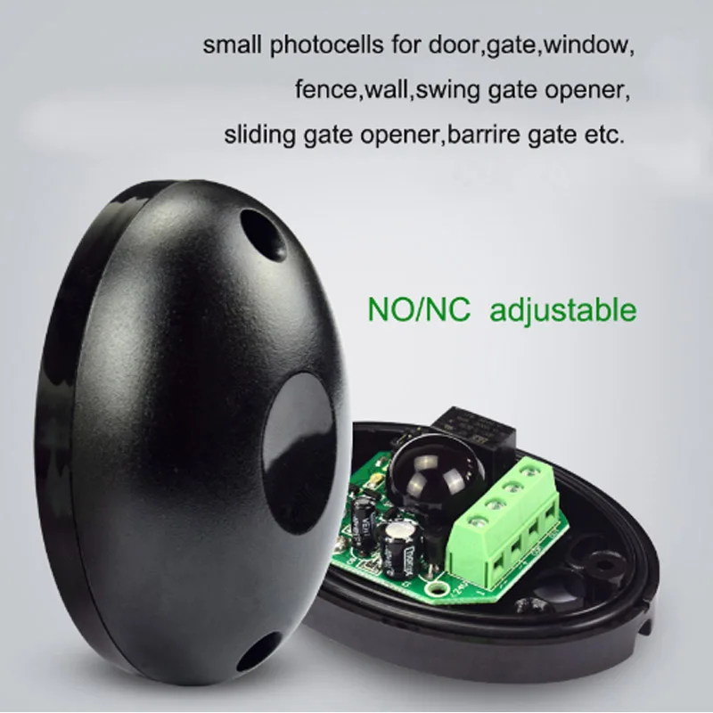 Активный фотоэлектрический один 1 инфракрасный датчик луча 12 В или 24 Барьерный