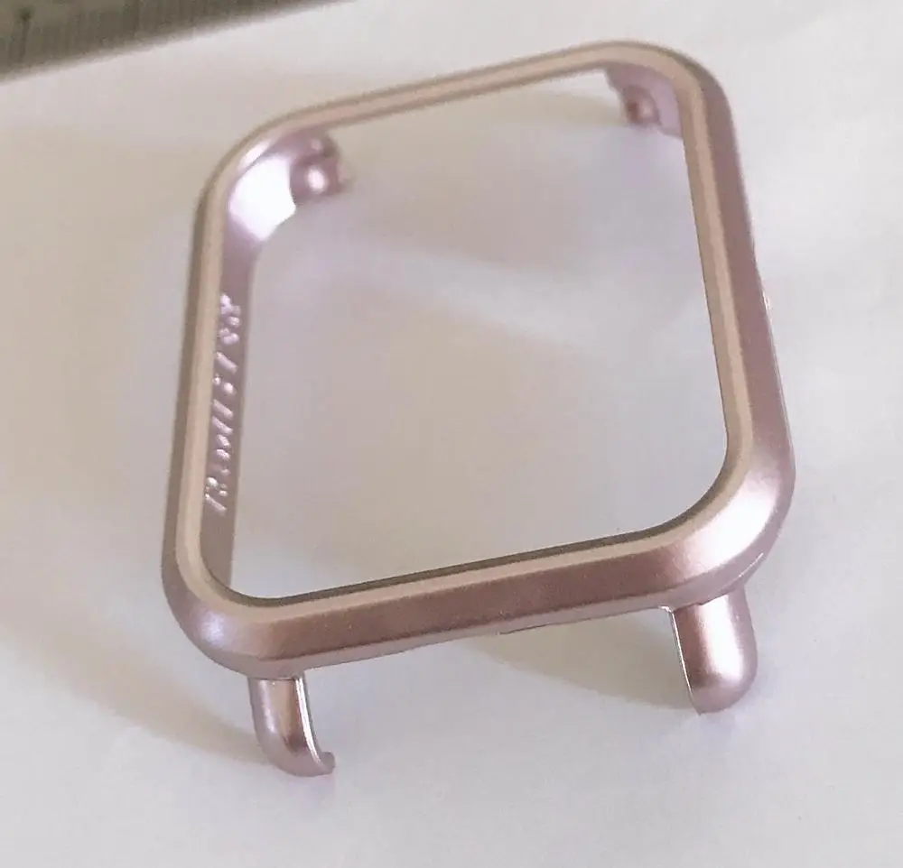 Rose pink 2 шт./упак. разноцветный чехол для Amazfit Bip на молнии Wrong extraction для Xiaomi Huami Amazfit Bip Bit Smartwatch чехол Крышка Amazfit чехол Крышка - Цвет: Rose pink