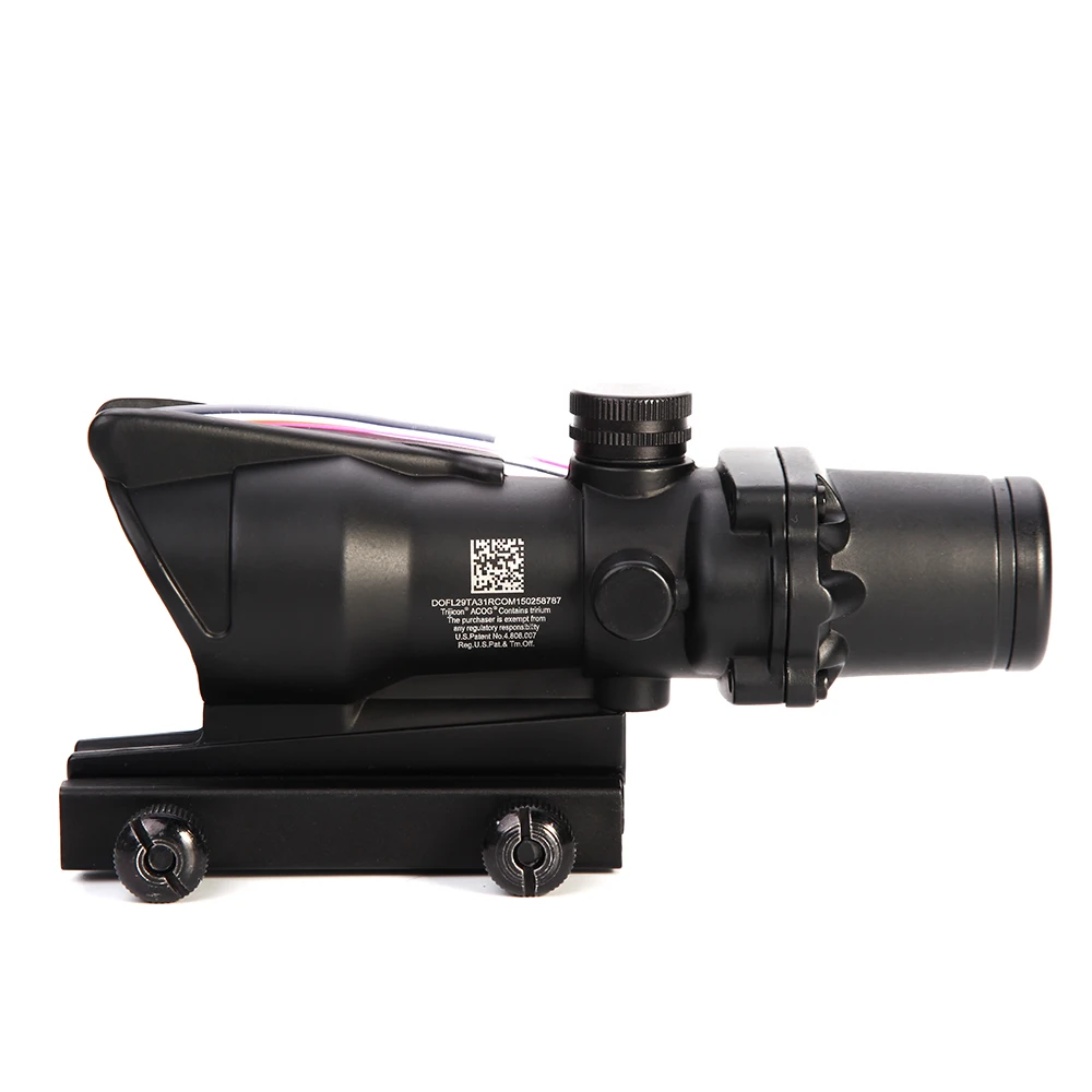 Оптический прицел 4X32 ACOG Тактический Rifscope охотничий стекло травленая сетка