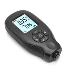 Цифровой датчик толщины покрытия 0,01 мм 1mil измеритель толщины с Подсветка ЖК-дисплей Дисплей калибровки Функция для автомобильные