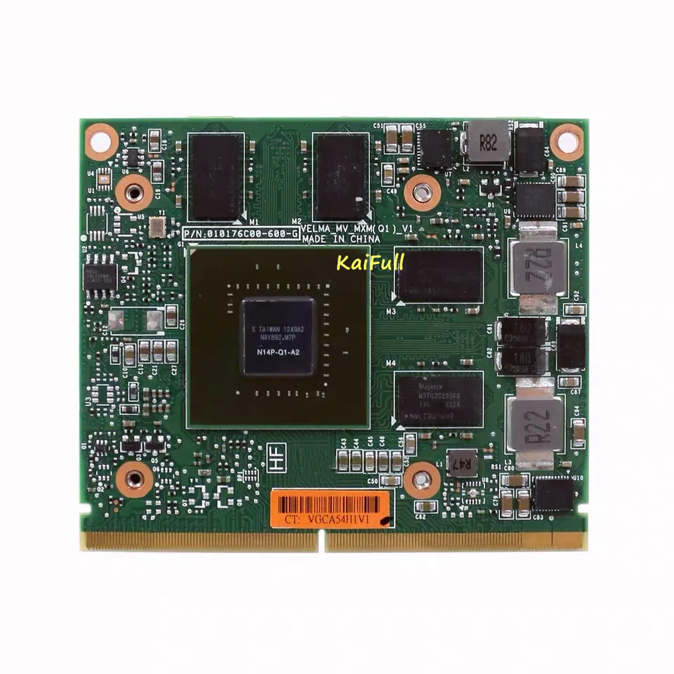 Оригинальная видеокарта K1000M K 1000M для HP EliteBook DDR3 VGA 8740 Вт 8760 8540 8560 Dell M4700 M4800 100%