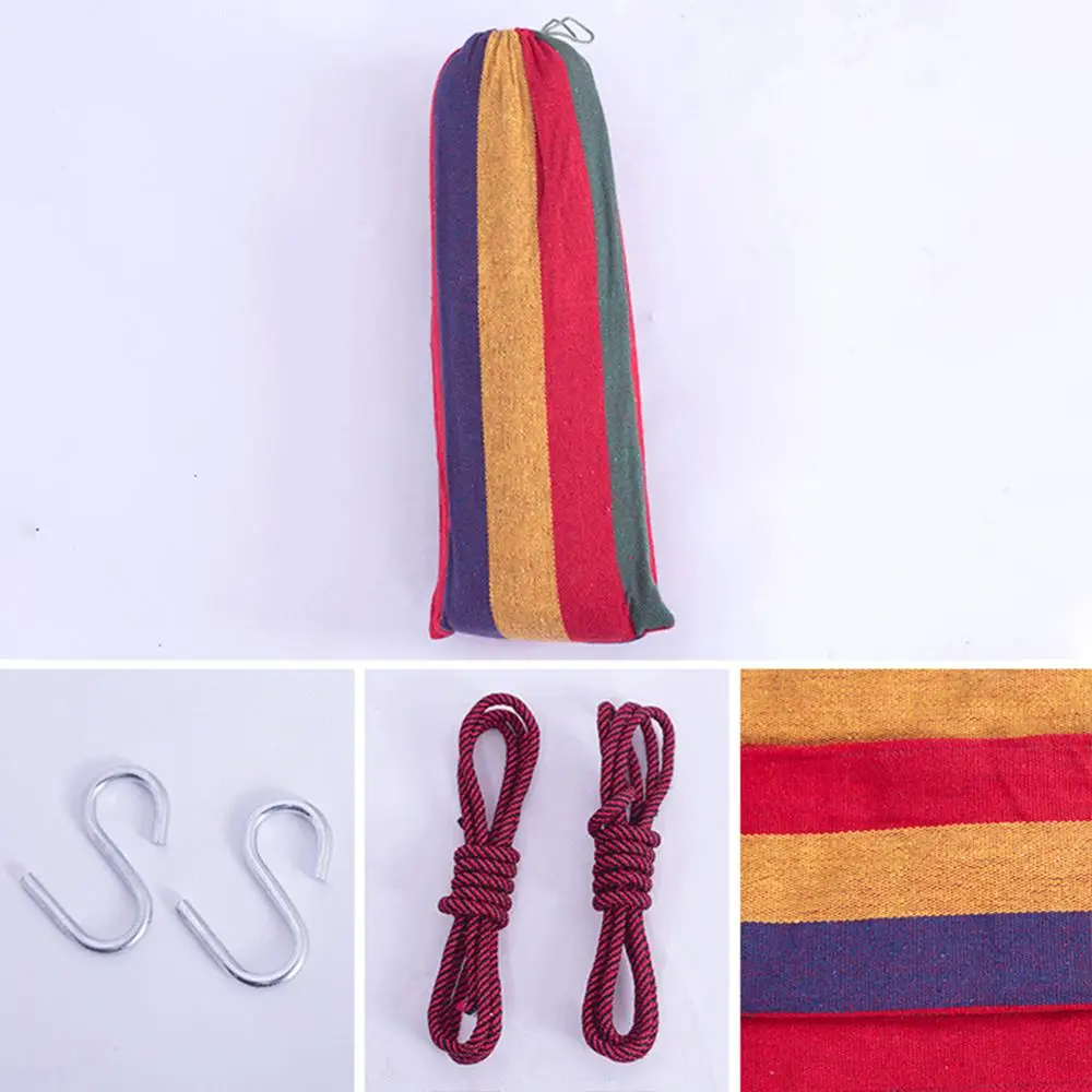 Двойной гамак 450 фунтов портативный туристический Кемпинг подвесной качели