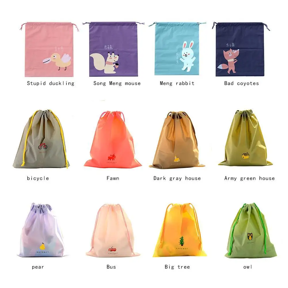 Милый водонепроницаемый шнурок сумка для путешествий плавания хранения