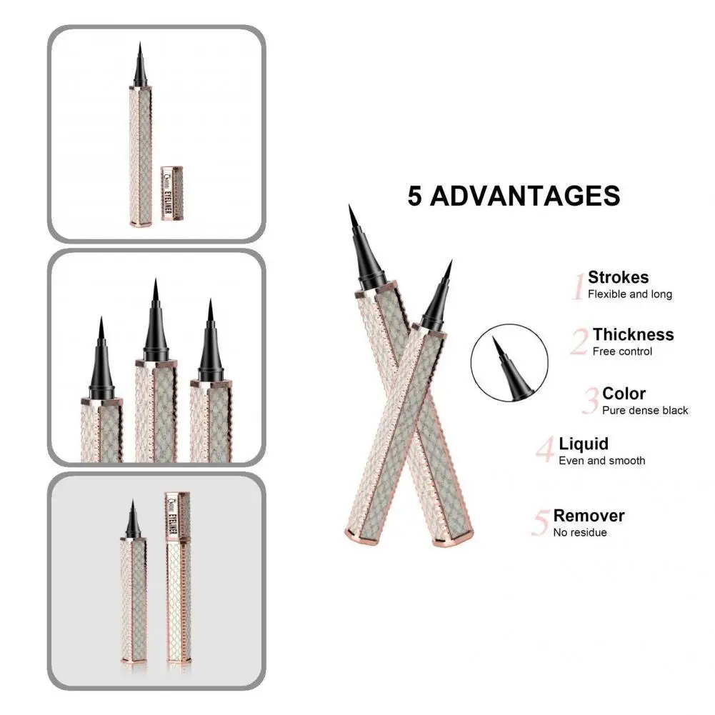 Профессиональная Черная Подводка для глаз быстросохнущая стойкая водостойкая