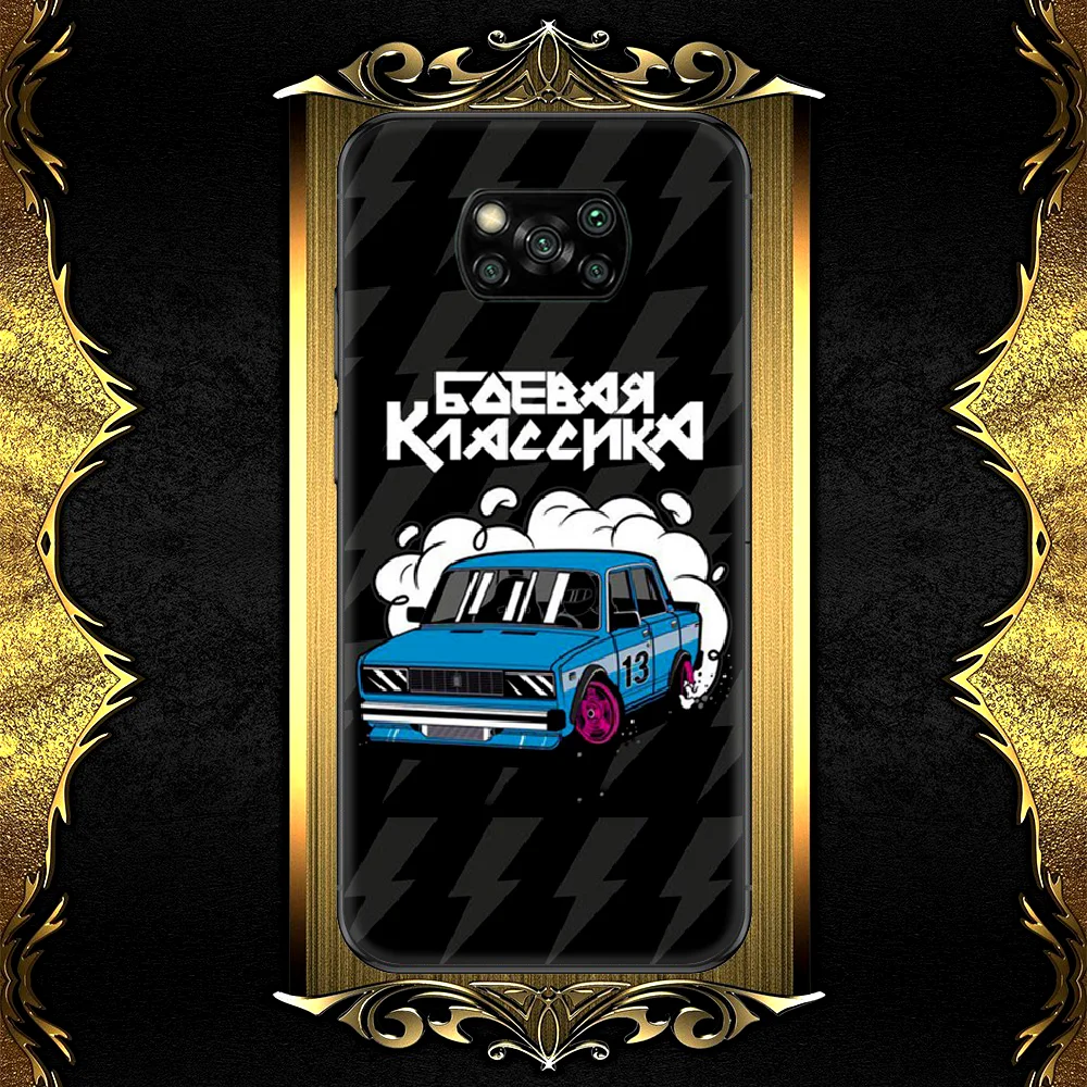 

Automobile LADA Car Logo Phone Case For Xiaomi Mi Note 10 A3 9 MAX 3 A2 8 9 10 11 Lite Pro Ultra black Coque Fashion Cover 3D