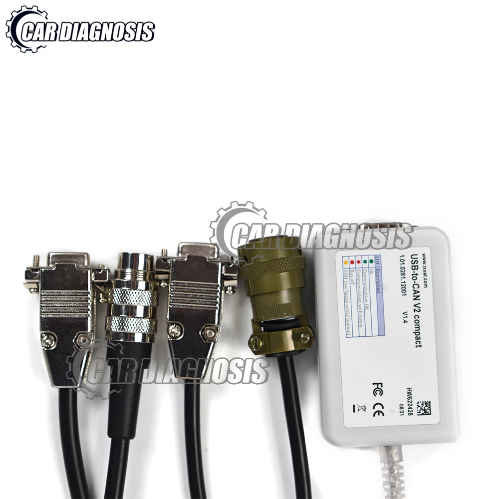 ДИАГНОСТНЫЙ КОМПЛЕКТ MTU USB-CAN Диазиты 2 71 MEDC ADEC Полный комплект дизельного