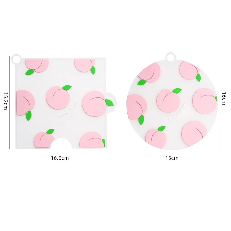 

Mini Fruit Drink Coaster for Hot Silicone Cup Mat Placemat Stand Hot Coasters Individual for Kitchen Table Mats Pad Slip Holder