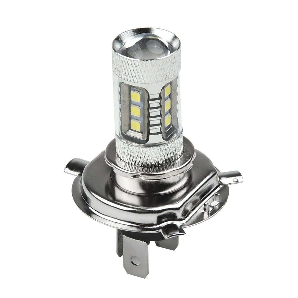 

2Pcs LED Headlight Auto 100W 1800LM 20-SMD XB-D 8000K Lamp Tail lights