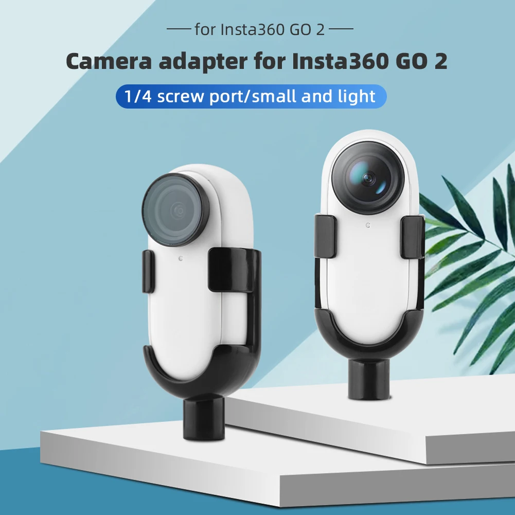 

Для Insta360 Go 2 защитная рамка для камеры Алюминиевое Крепление 1/4 адаптер Кронштейн удлинитель для Insta360 Go 2 кронштейн аксессуары