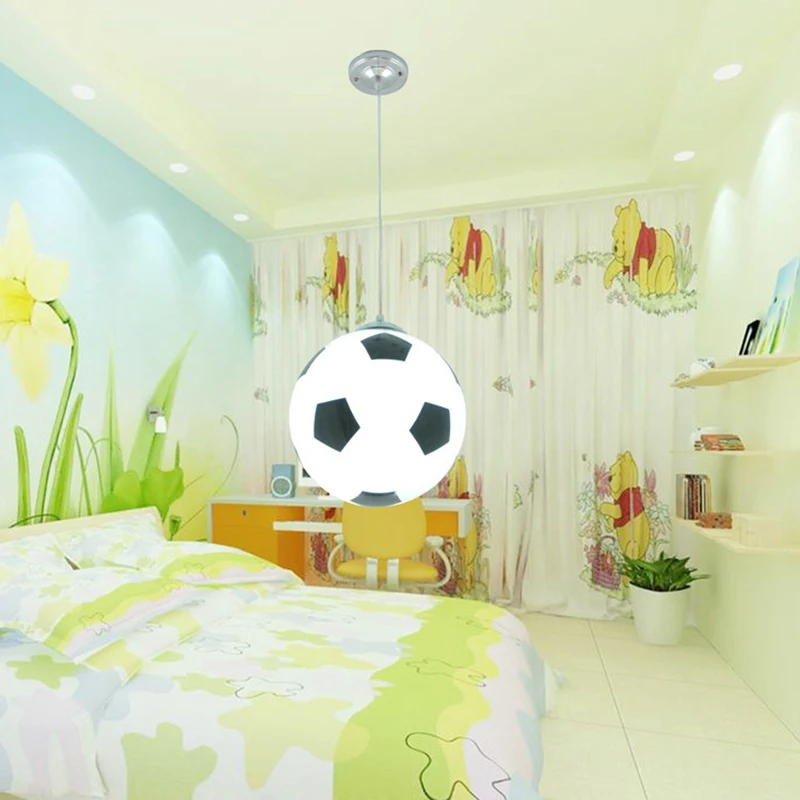 Unique Football Chandelier Lampshade Ceiling Ball Lamp Shade Home Garden Decoration Lighting Supplies | Лампы и освещение