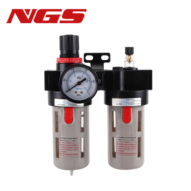 AFC2000 BFC2000 BFC3000 BFC4000 Pneumatic Filter Regulator Air Lubricator Combination Oil Trap Water Separator | Обустройство дома