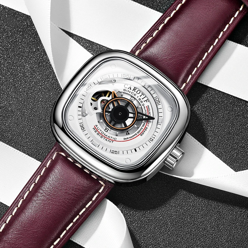 Высокое качество роскошные полностью стальные мужские часы Montre автоматические механические наручные часы для мужчин Reloj Hombre деловые часы для мужчин - Цвет: 10
