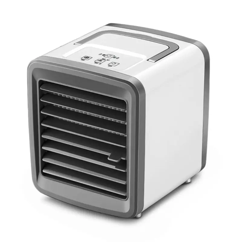 

USB Mini Portable Air Conditioner Humidifier Purifier 7 Colors Light Desktop Air Cooling Fan for Office