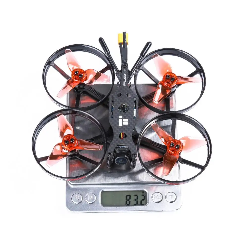 IFlight TurboBee 111R 4S 2,3 дюймов микро FPV гоночный Радиоуправляемый Дрон BNF PNP F4 V2 FC 12A ESC Caddx. us Turbo Eos2 Cam