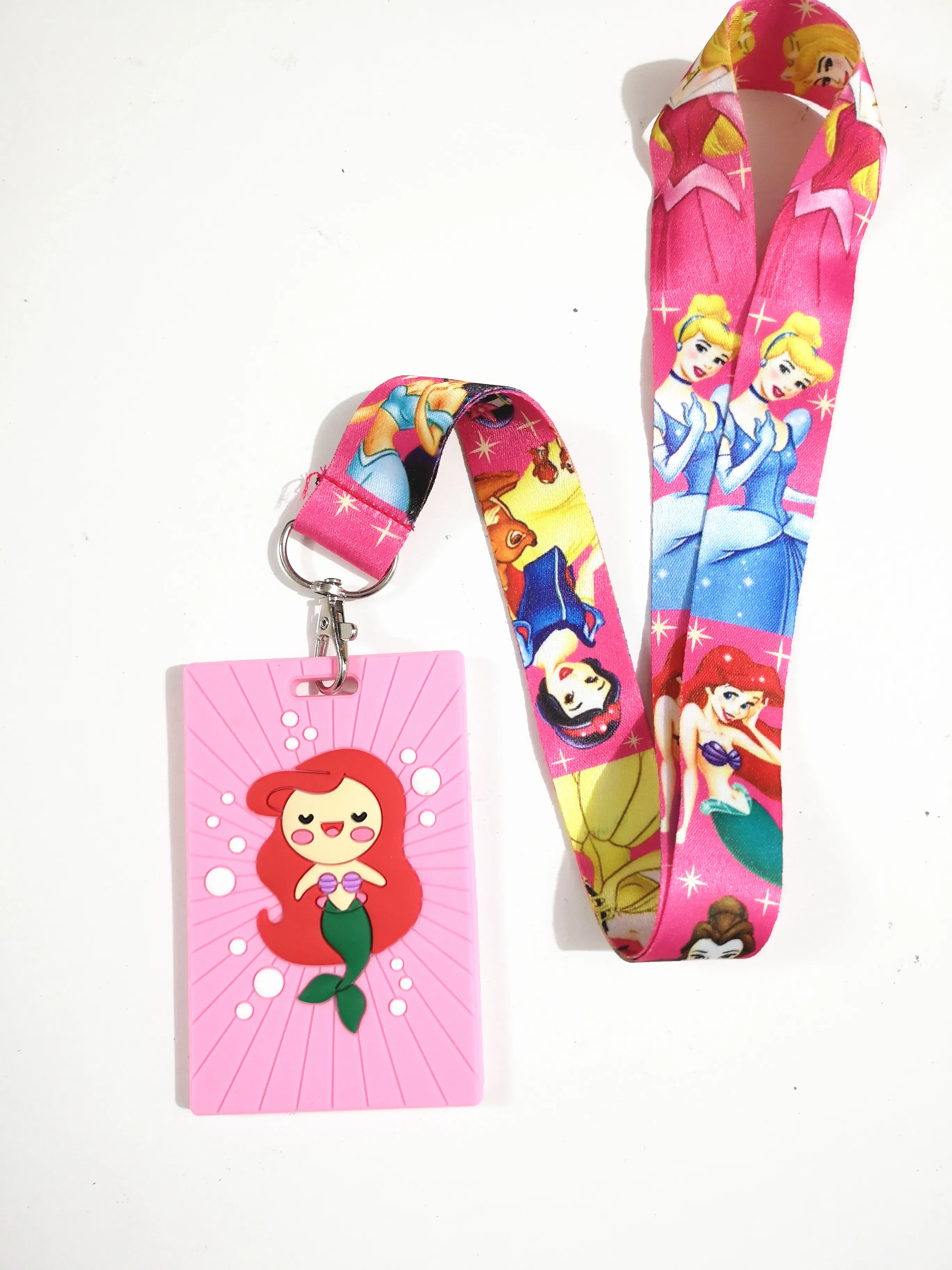 Мультяшная принцесса Русалка ПВХ именованная визитница идентификационный