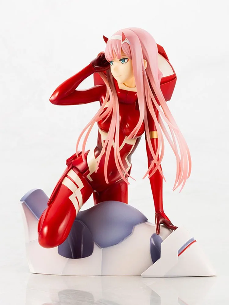 

New Darling in the FRANXX Action Figure Zero Two 02 red clothes PVC Action Figures Collectible Model Toys Doll Gift