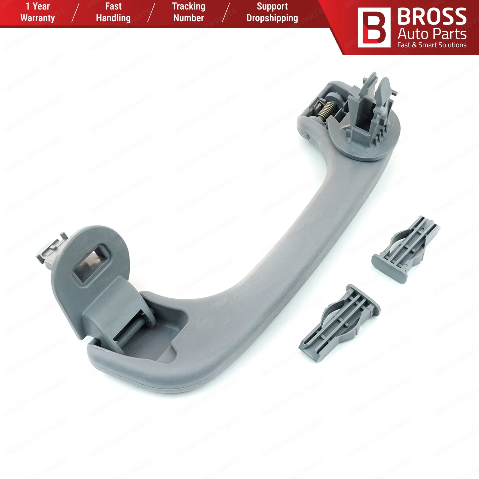 Bross автозапчасти BDP796 ручка захвата внутренней крыши серый 8200174109 для Renault Megane MK2