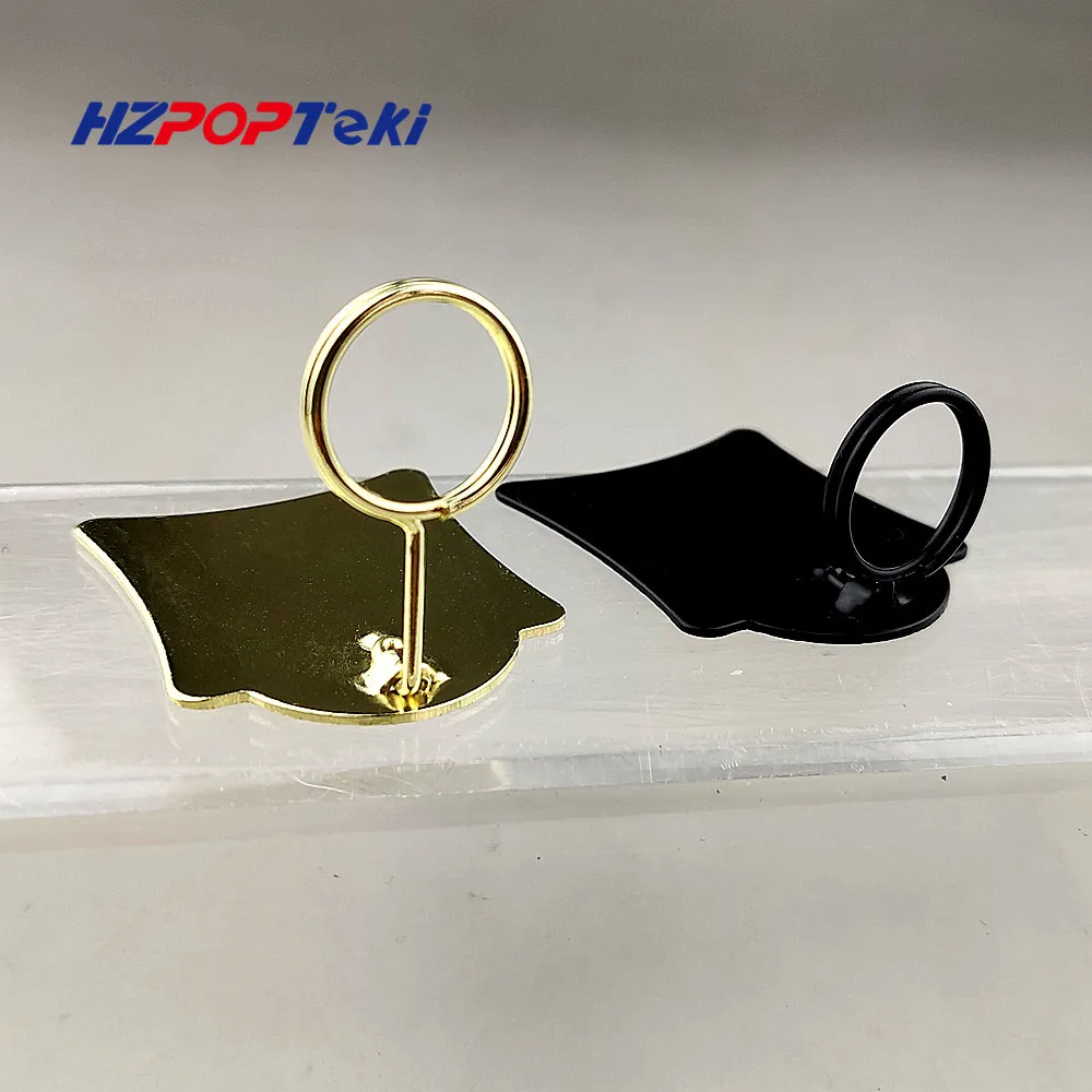 Mini Metal POP Merchandise Sign Signage Paper Card Price Promotion Display Label Small Clips Holders In Retail Shop 100pcs | Канцтовары