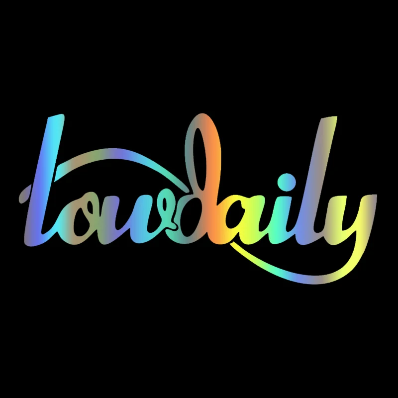 

CS-599#12*25см Наклейки на авто low daily водонепроницаемые наклейки на авто наклейки на машину наклейка для авто автонаклейка стикер