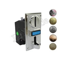 5 pcs multi coin acceptor electronic roll down coin acceptor selector mechanism vending machine arcade game ticket