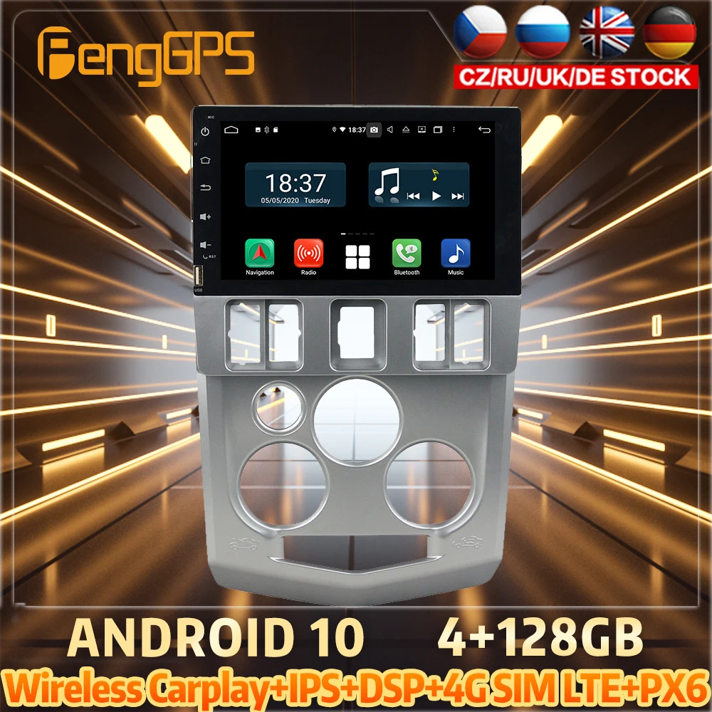 

128G Android10 PX6 DSP For RENAULT LOGAN L90 2010 Car DVD GPS Navigation Auto Radio Stereo Video Multifunction CarPlay HeadUnit