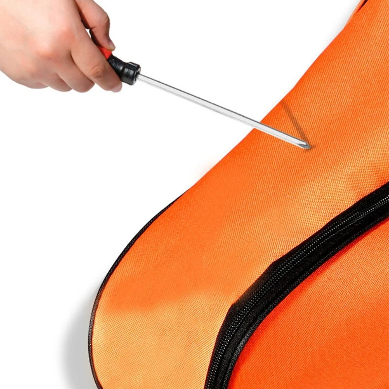 

Chainsaw Bag Carrying Case Portable Protection Waterproof Holder Chainsaw Storage Bag(Orange)