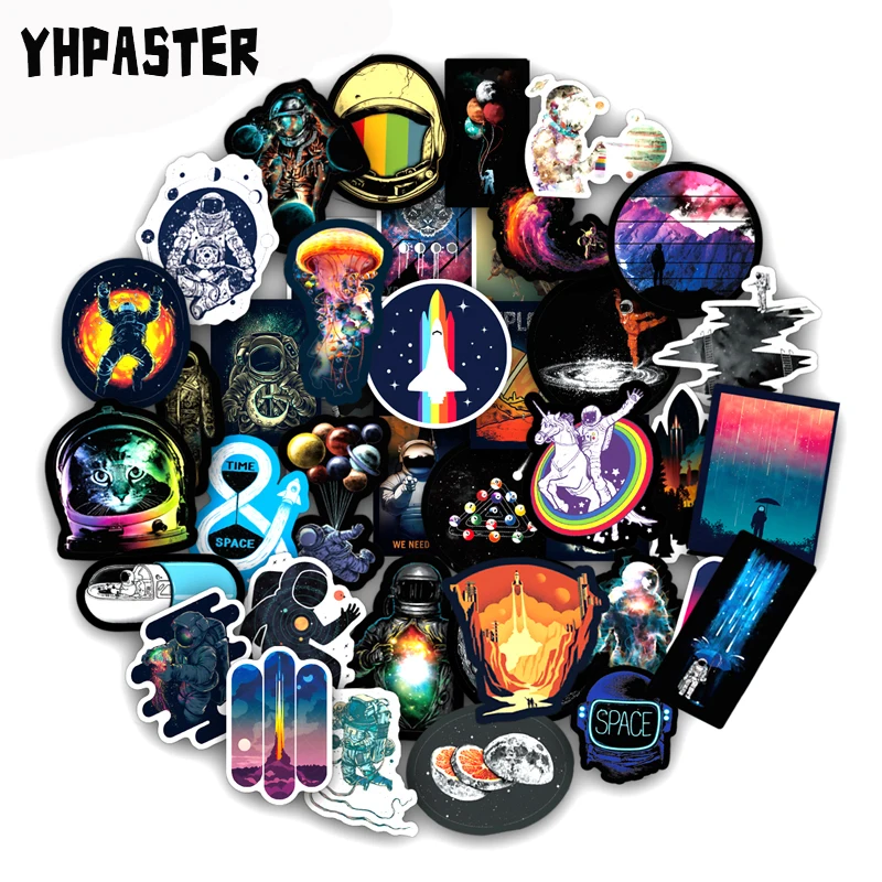 50 штук упак. наклейка серии террор Граффити скелет наклейки игрушки для детей