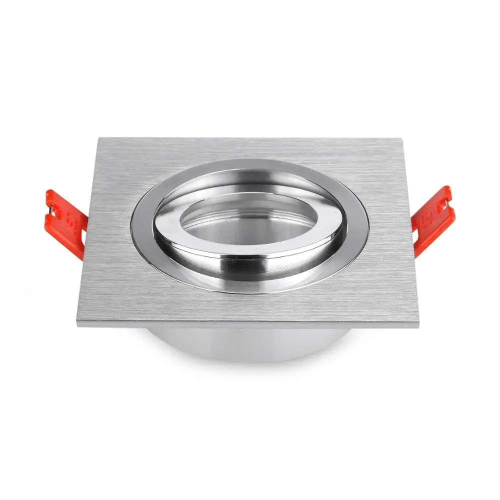 Заводская распродажа алюминиевые квадратные регулируемые серебристые